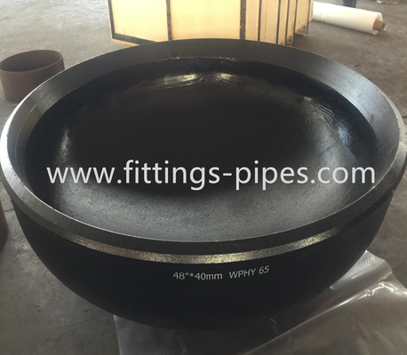 Alloy Steel Butt Weld Pipe Cap Dn200 Sch 80 For Industry Petroleum