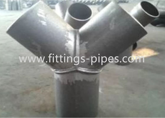 A234gr Wp5-S لوله لوازم جانبی تی آلیاژ فولاد بدون درز 4 راه مشترک 22 